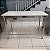 BANCADA L/P - INOX 304 CTO / ESQUELETO C/ALTILENO 1400X700X900MM S201754 - Imagem 1