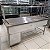SELF SERV COM RESISTENCIA A SECO COM GABINETE E PROTETOR SALIVAR 1800X760X1320MM - NO ESTADO 3 MESES GARANTIA - Imagem 2