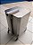 CARRO P/ DETRITOS 80 L C/ PEDAL INOX-304 - 400X400X700MM SEMI NOVO - Imagem 4