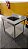 MESA DE ENCOSTO VINCADA INOX 304 - 900x700x900 MM - CB 50x40x25 CENTRAL - PRAT LISA - SULFISA - NOVA - Imagem 3