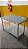 MESA DE ENCOSTO INOX 304 - 1350x600x900 MM - PRAT LISA - SULFISA - NOVA - PRAT AMASSADA - Imagem 3