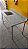 MESA DE ENCOSTO INOX VINCADA 304 1500X700X900MM CB 50X40X25 MM LD ESQ. CONTRAVENTADA SULFISA NOVA - Imagem 2
