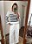 Tricot Stripes Off-white - Imagem 1