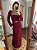 Vestido Charlize Marsala - Imagem 4