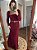 Vestido Charlize Marsala - Imagem 1