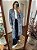 Maxi Cardigan Jacquard Azul - Imagem 3