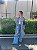 Maxi Cardigan Jacquard Azul - Imagem 4
