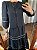 Camisa Tricoline Catarina Preta - Imagem 1