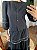 Camisa Tricoline Catarina Preta - Imagem 4