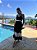 Vestido Paraty Preto e Areia - Imagem 3