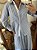 Camisa Ritz Marinho e Off-white - Imagem 2