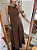 Vestido Brunette Marrom - Imagem 1
