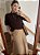 Cropped Tricot Valerie Café - Imagem 1