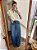 Calça Wide Jeans Médio - Imagem 1