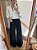 Calça Wide Jeans Preto - Imagem 1
