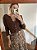 Cardigan Tricot Luxemburgo Marrom - Imagem 1