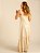 Vestido Fivelas Plenitude Areia - Imagem 4