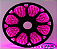 FITA DE LED 110V ROSA 5050 60LED + IP67 + 100M (TOMADA) - Imagem 1