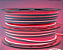 FITA DE LED NEON SILICONADA 12V ROSA 3528 60LED + IP67 + 100M - Imagem 1