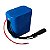 Bateria Li-ion 18650 12v 4400mah Com Placa Bms P/fita De Led - Imagem 1