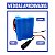 Bateria 12v 2400mah Para Fitas De Led Monitores Cftv + Rabicho - Imagem 3