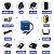 Bateria 12v 6600mah Com Indicador De Carga + Bms - Imagem 6
