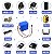 Bateria Pack Li-ion 18650 12v 10000mah Placa Bms - Imagem 4