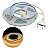 FITA DE LED 110V BRANCO QUENTE (3000K) 2835 120LED + IP20 + 10M (TOMADA) - Imagem 1