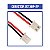 PACK DE BATERIAS 21700 LI-ION 14.8V 5.2A (4 CÉLULAS 3C) (FORMATO CILINDRICO) C/ CONECTOR 2P - Imagem 2