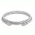 CABO DE REDE CAT5E PATCH CORD RJ45 CINZA (2MTS) - Imagem 2