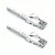 CABO DE REDE CAT5E PATCH CORD RJ45 CINZA (2MTS) - Imagem 3