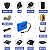 Bateria Li-ion 18650 12V 4.4ah Placa Bms + indicador De Carga + Carregador 12V - Imagem 4