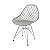 Cadeira IEB 0009 base fixa - Imagem 3