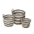 Kit Cestos IEB 0144 com fibra natural - Imagem 1