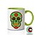 Caneca Ceramica Personalizada Interior Alça Color 300 ml - Imagem 1