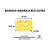 BANDEJA AMARELA B15 (B2 RASA) C/400 ULTRA 20X14,8X1,5 - Imagem 1