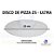 DISCO DE PIZZA 25 C/400 ULTRA 24,8MM - Imagem 1