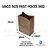 SACO SOS FAST FOOD SEM ESTAMPA 18X10X30CM CX C/100 5KG DUPACK - Imagem 1