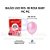BALAO LISO RED. 08 ROSA BABY PIC PIC FD 5X50 - Imagem 1