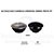 GO 925/150CJ CUMBUCA ORIENTAL 900ML PRETA PP GALVANOTEK - Imagem 1