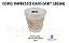 COPO TERMICO IMPRESSO CAFE 180ML 40X25 DART 180J6G - Imagem 1