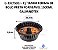 G 232/50CJ - C/ TAMPA FORMA DE BOLO PRETA FORNEAVEL 1500ML PET GALVANOTEK - Imagem 1