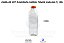 GARRAFINHA PET QUADRADA 1000ML TAMPA LARANJA C/100 (CRISTAL) MULTPLAST - Imagem 1