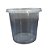 KIT POTE REDONDO PP 750ML C/ TAMPA CX.10X24 PRAFESTA (FREEZER/MICRO) - Imagem 1