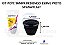 KIT POTE TAMPA REDONDO 150ML PRETO CX.24X10 STRAWPLAST 769 - Imagem 1