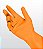 LUVA VINIL LIMPEZA LARANJA SOFT G CX.144 PARES TALGE - Imagem 1