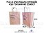 PACK 25 UND SACOLA SOS G IMPRESSAO AQUI TEM CARINHO 32X30X17 DURA - Imagem 1