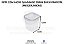 POTE COM LACRE QUADRADO 250ML 24X10 PRAFESTA (FREEZER/MICRO) - Imagem 1