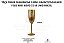 TACA PRIME CHAMPAGNE 180ML DOURADO/BRANCO ANO 1 FELIZ ANO NOVO CX 50 UNID MAZEL COD 38 - Imagem 1