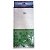 TOALHA MESA 80X80 LEITOSA DECORADA VERDE CLARO PCT C/10 UND - Imagem 1